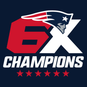 New England Patriots 6-Time Super Bowl Champions Ticket Collection