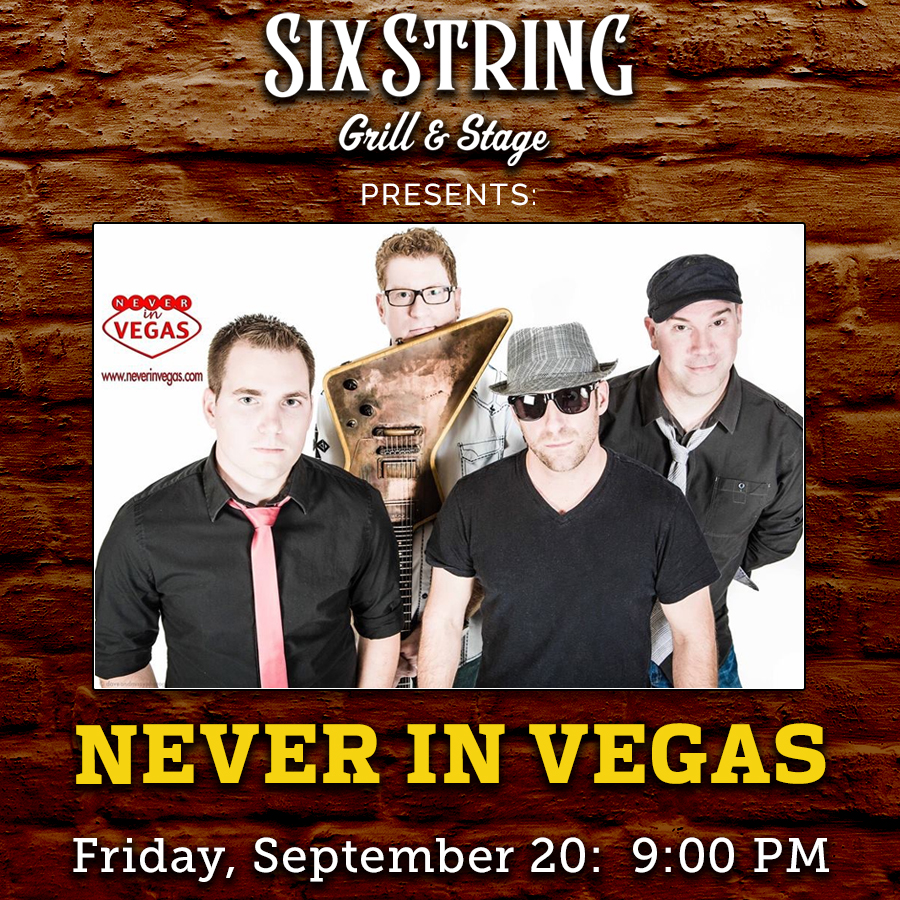 Six String Grill & Stage Live Music Never in Vegas