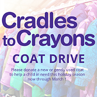 Cradles to Crayons coat drive thumb