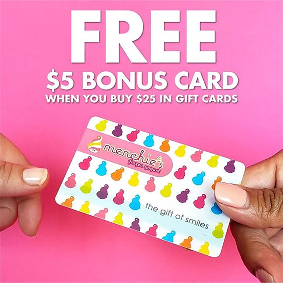 Menchies gift card balance