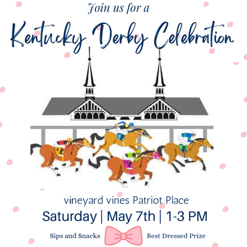 vineyard vines Kentucky Derby Celebration Patriot Place