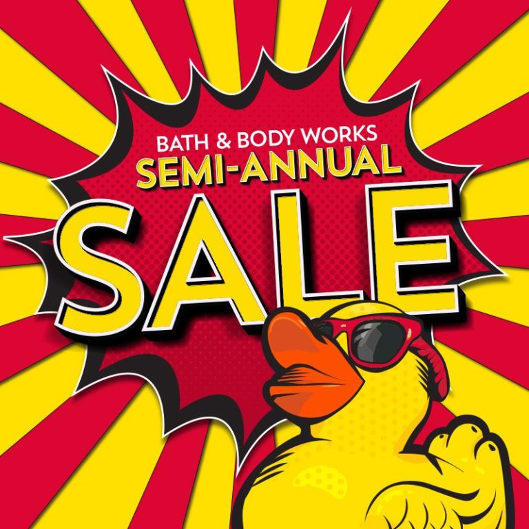 Bath & Body Works SemiAnnual Sale Patriot Place