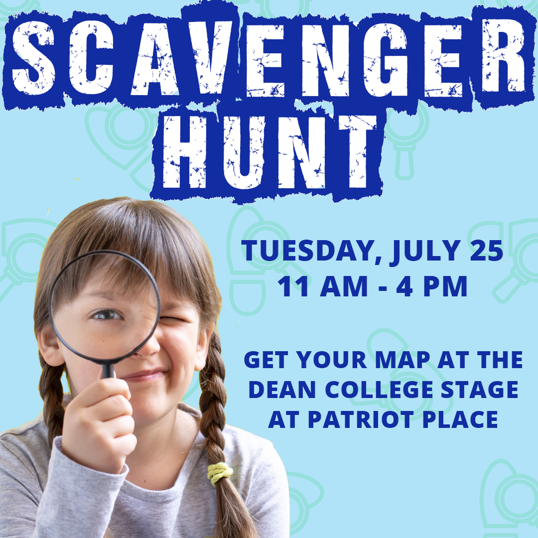 Scavenger Hunt Patriot Place