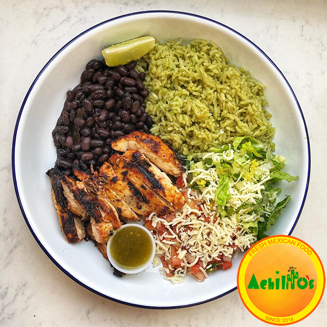 Achilitos Grilled Chicken bowl