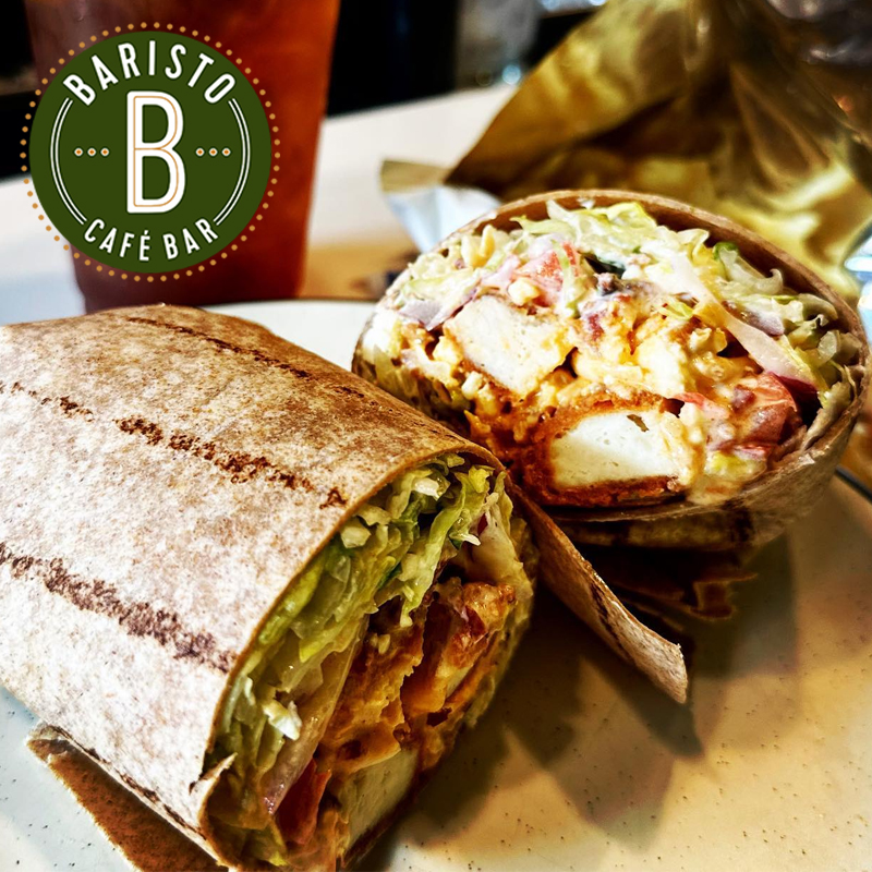 Baristo Buffalo Chicken wrap