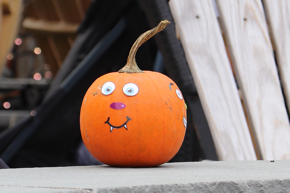 Decorated Pumpkin