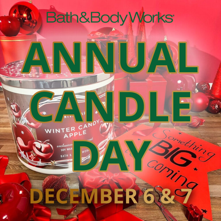 Bath & Body Works Annual Candle Day Patriot Place